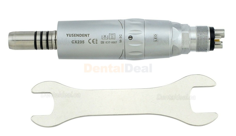 YUSENDENT COXO Dental Led Fiber Air Motor 6 Hole Inner Water